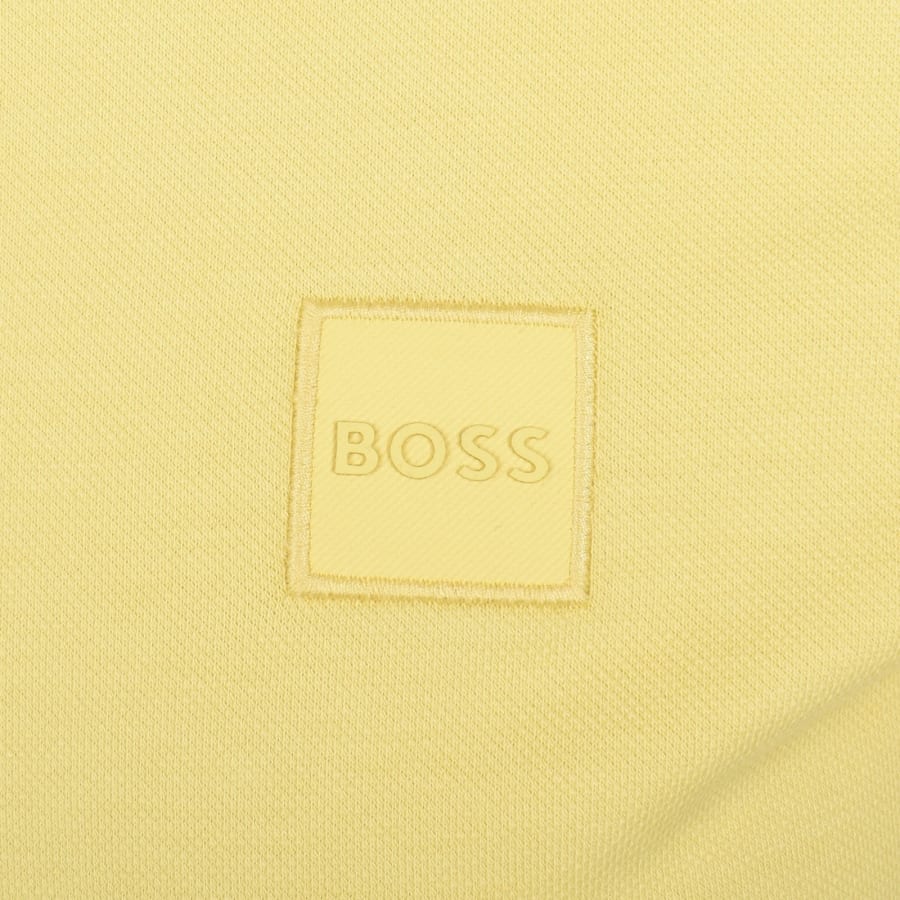 Image number 3 for BOSS Passenger Polo T Shirt Yellow