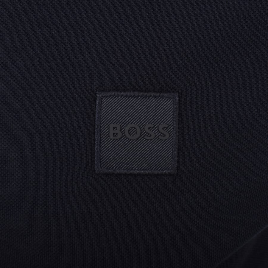 Image number 3 for BOSS Passerford Polo T Shirt Dark Blue