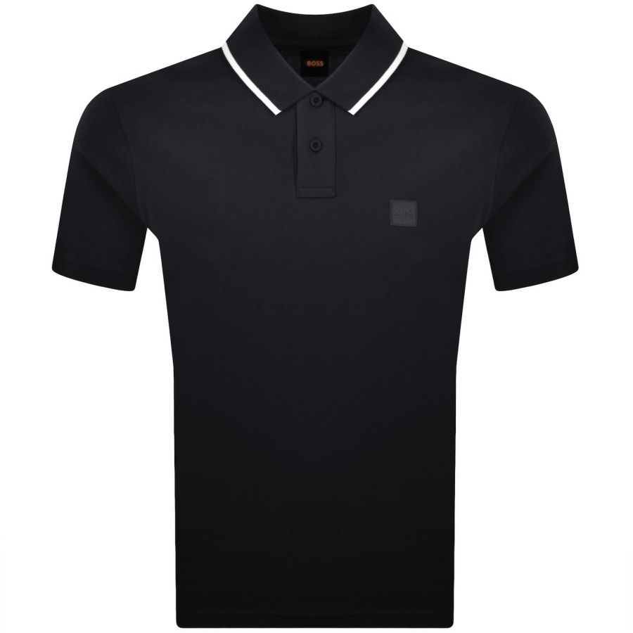 Image number 1 for BOSS Passerford Polo T Shirt Dark Blue