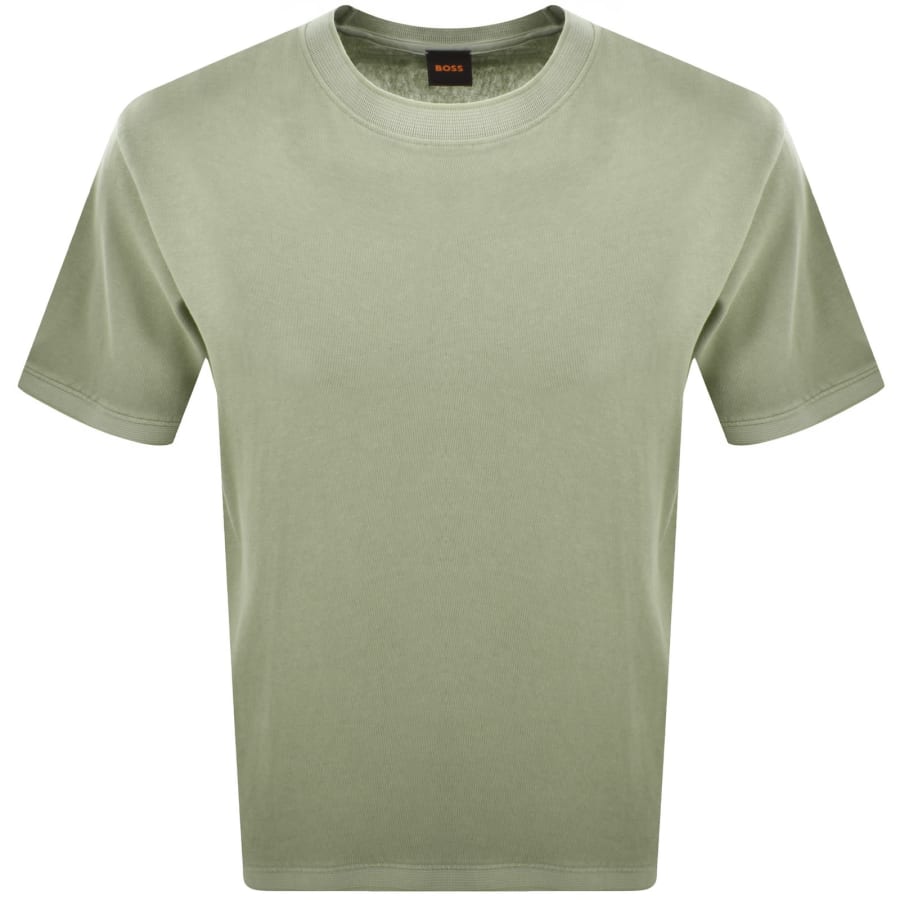 Image number 1 for BOSS Casts T Shirt Green