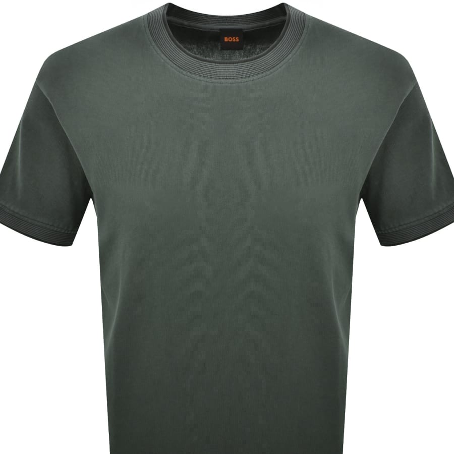 Image number 2 for BOSS Casts T Shirt Dark Green