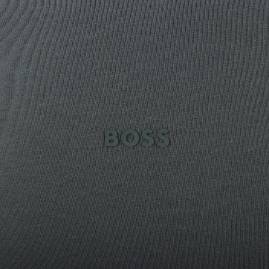 Image number 3 for BOSS TChark Long Sleeve T Shirt Dark Green