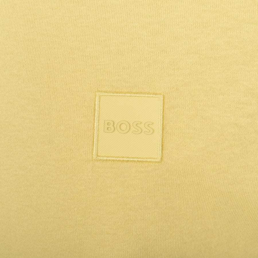 Image number 3 for BOSS Tales T Shirt Open Yellow