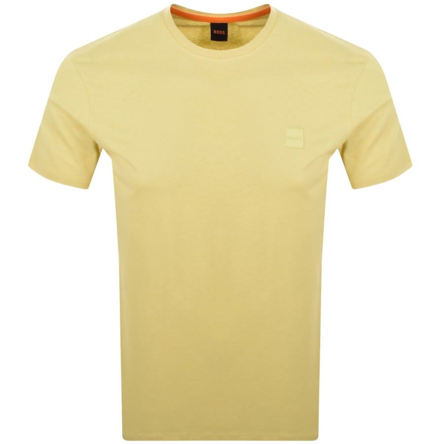 Image number 1 for BOSS Tales T Shirt Open Yellow