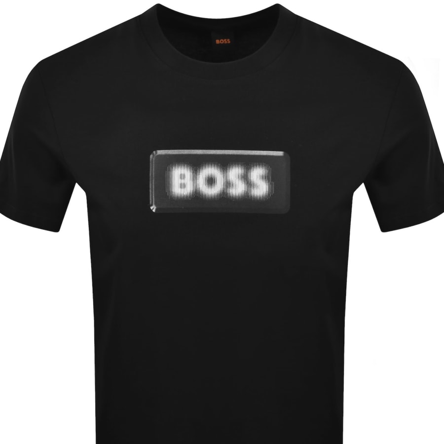 Image number 2 for BOSS Te Effect T Shirt Black
