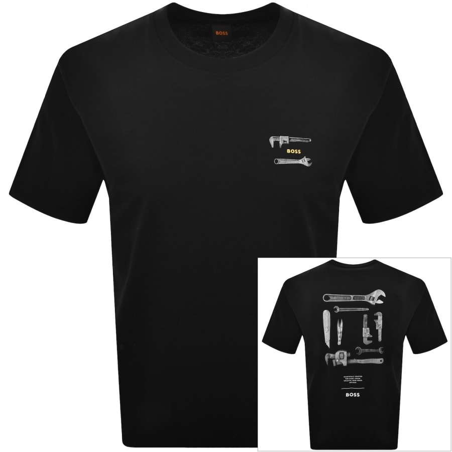 Image number 1 for BOSS Te Tools T Shirt Black