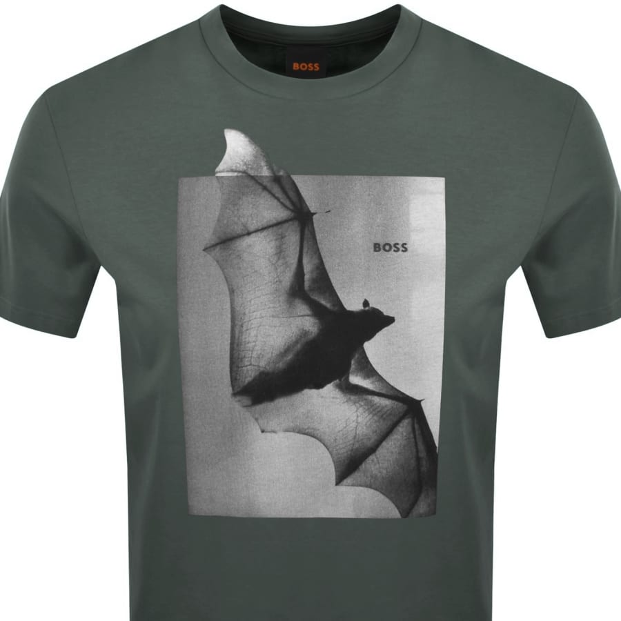 Image number 2 for BOSS Te Being T Shirt Green