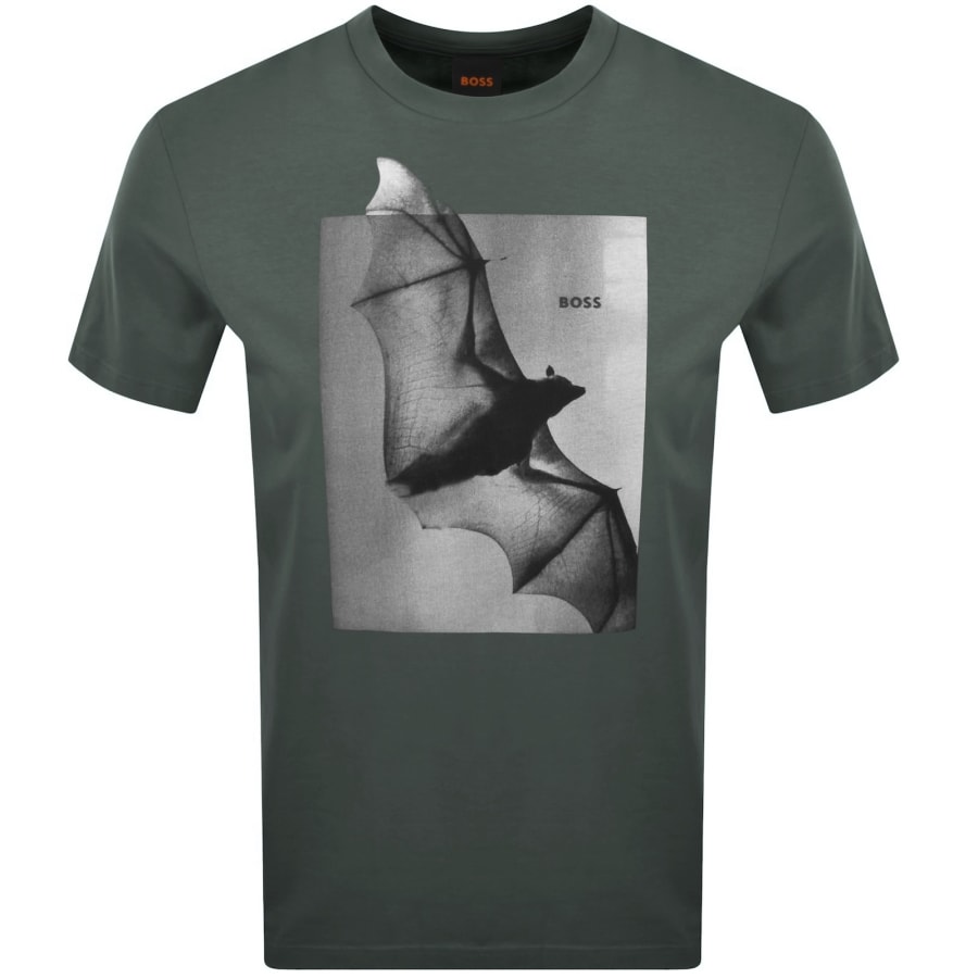 Image number 1 for BOSS Te Being T Shirt Green