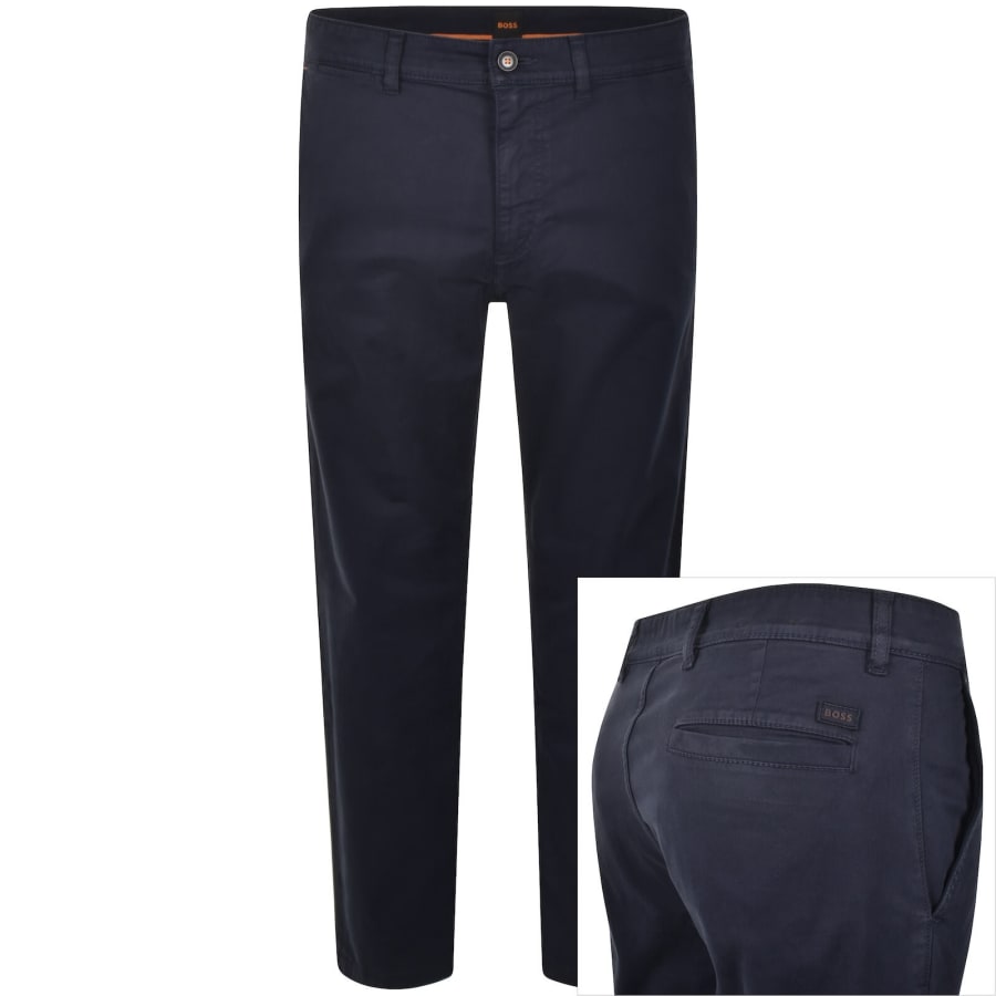 Image number 1 for BOSS Regular Fit Chinos Blue