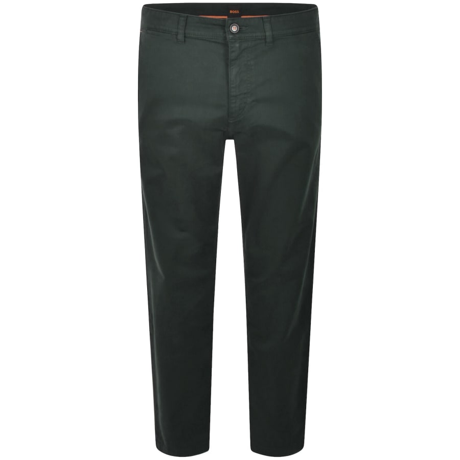 Image number 2 for BOSS Chino Slim Trousers Green