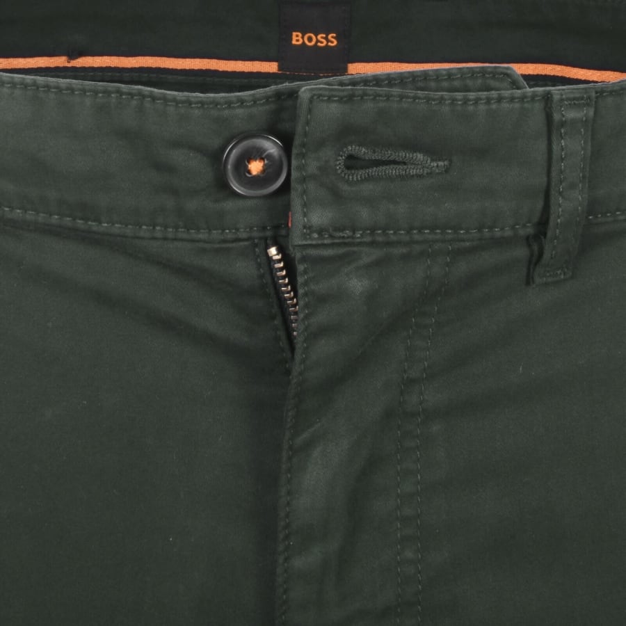 Image number 5 for BOSS Chino Slim Trousers Green