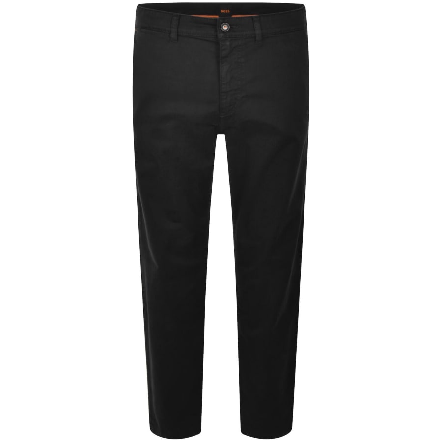 Image number 2 for BOSS Regular Fit Chinos Black