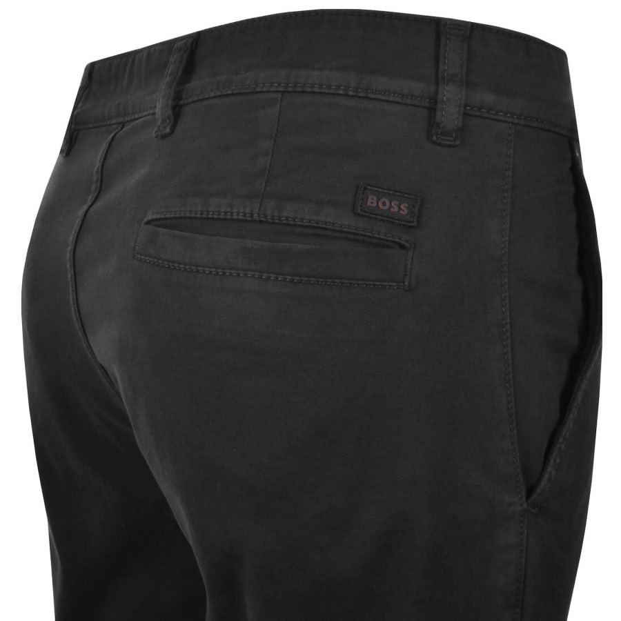 Image number 4 for BOSS Regular Fit Chinos Black