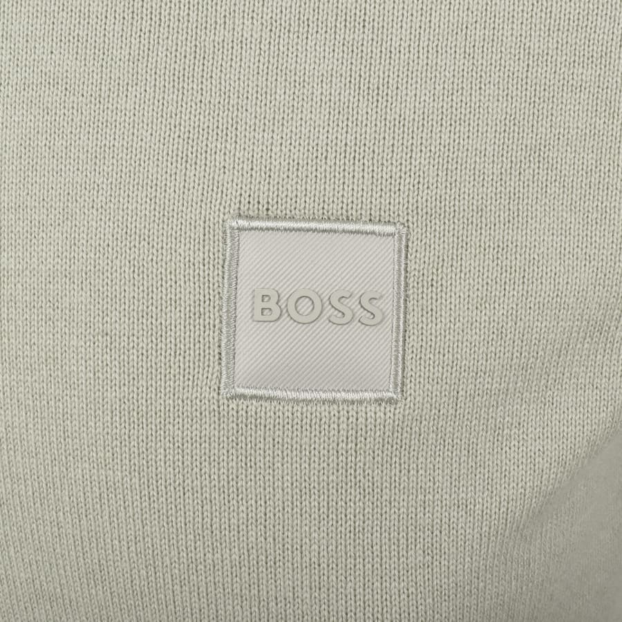 Image number 3 for BOSS Kanovano Knit Jumper Beige