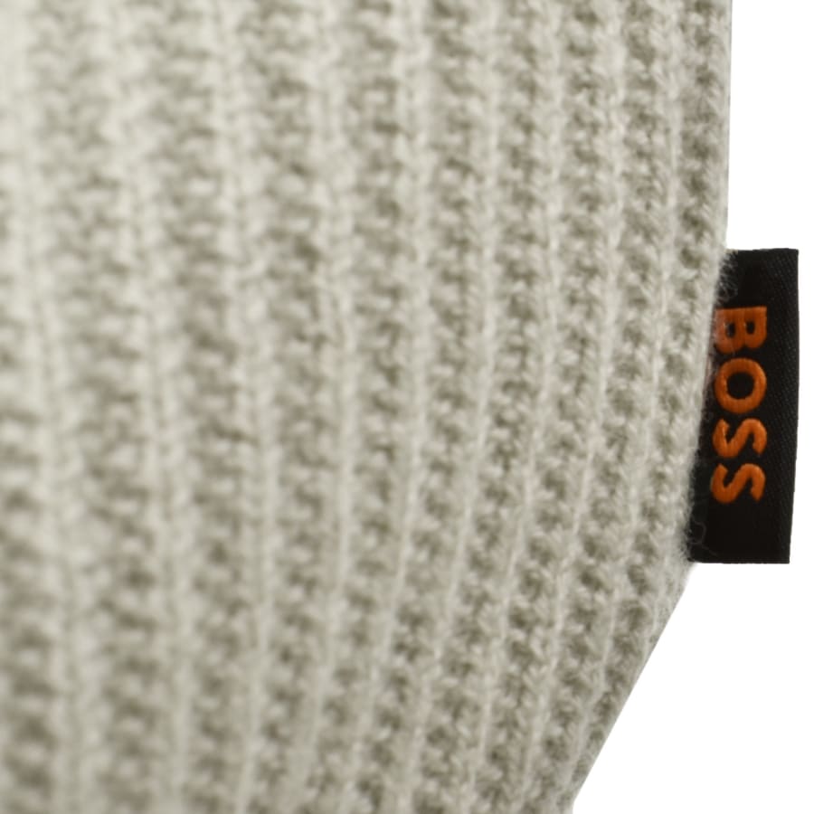 Image number 3 for BOSS Afedro Wool Blend Knit Polo Light Beige