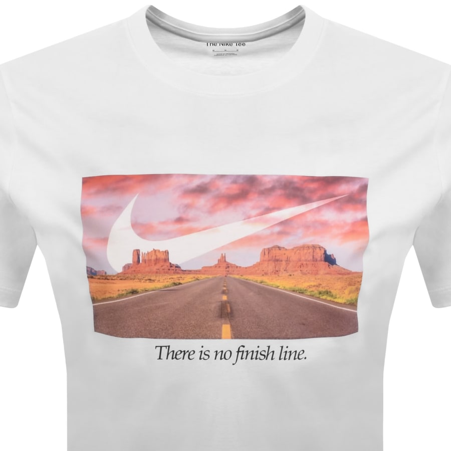 Image number 2 for Nike Logo T Shirt White