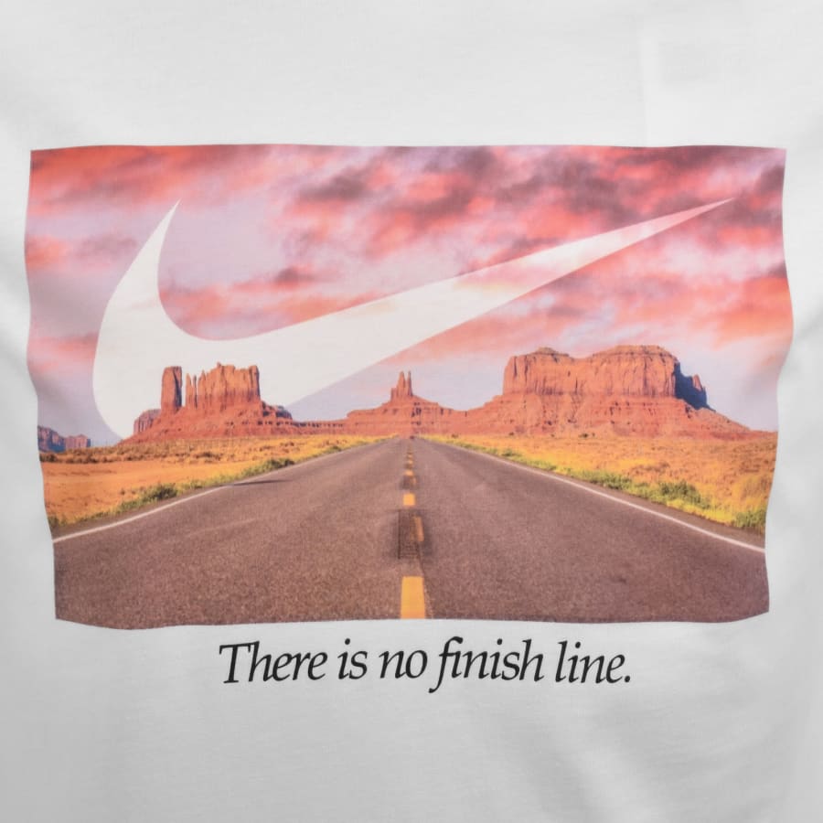 Image number 3 for Nike Logo T Shirt White