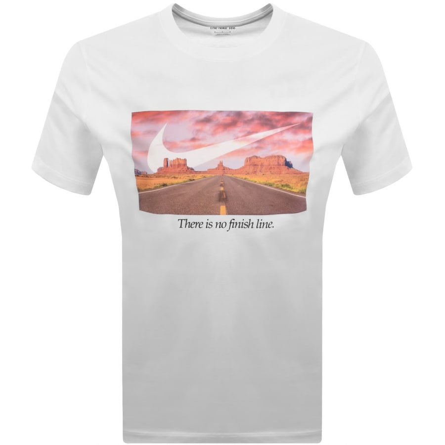 Image number 1 for Nike Logo T Shirt White