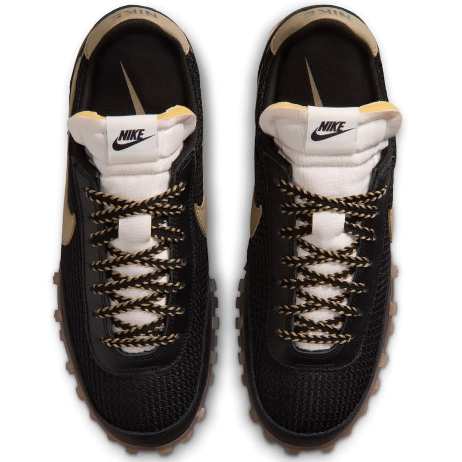 Image number 3 for Nike Waffle Racer Trainers Black