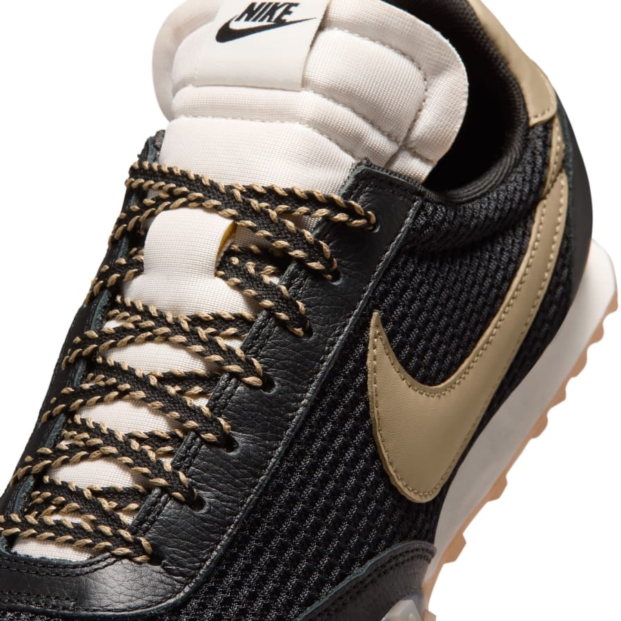 Image number 5 for Nike Waffle Racer Trainers Black