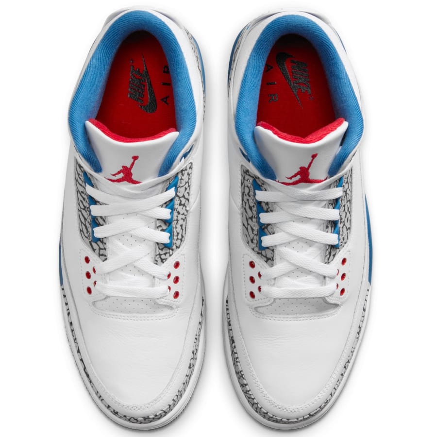 Image number 3 for Nike Air Jordan 3 Retro Trainers White
