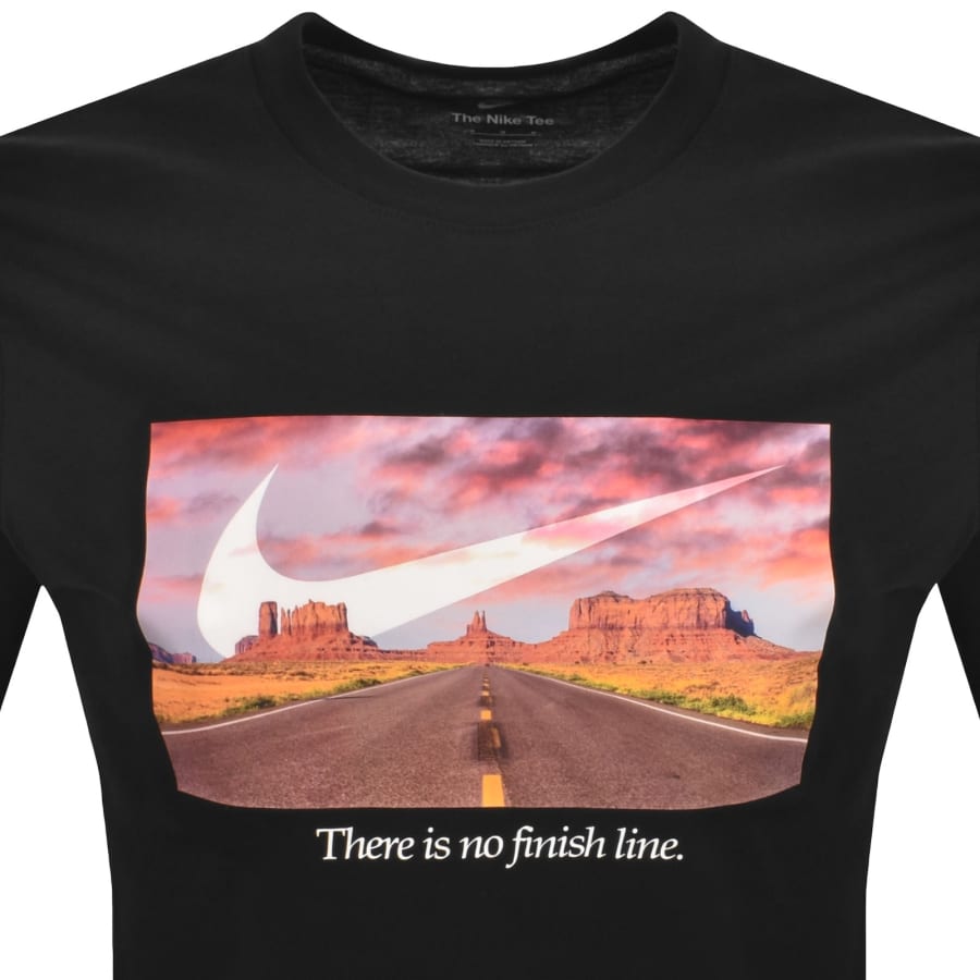 Image number 2 for Nike Logo T Shirt Black
