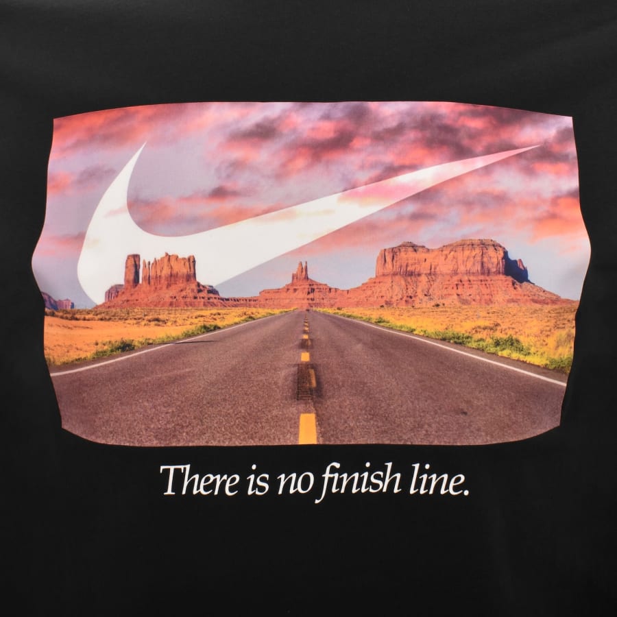 Image number 3 for Nike Logo T Shirt Black
