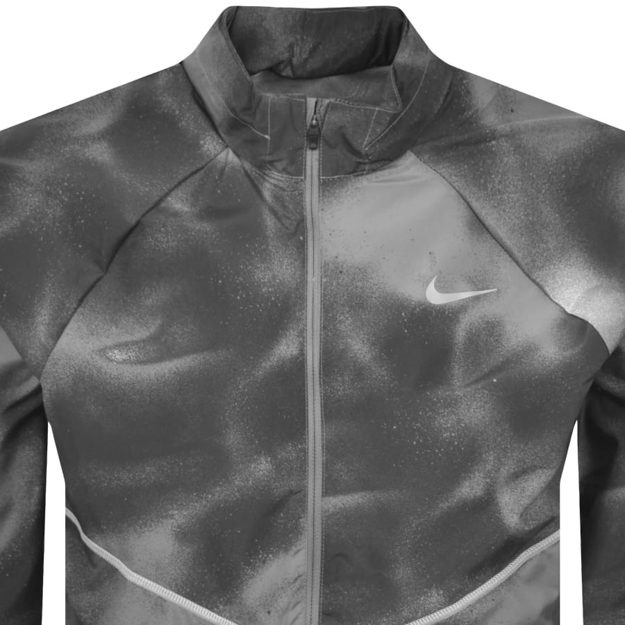 Image number 2 for Nike Running Miler Running Jacket Grey