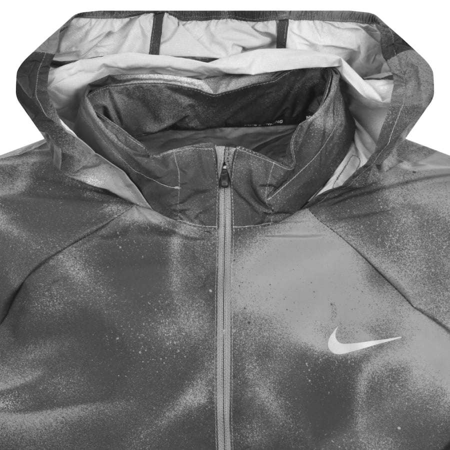 Image number 5 for Nike Running Miler Running Jacket Grey