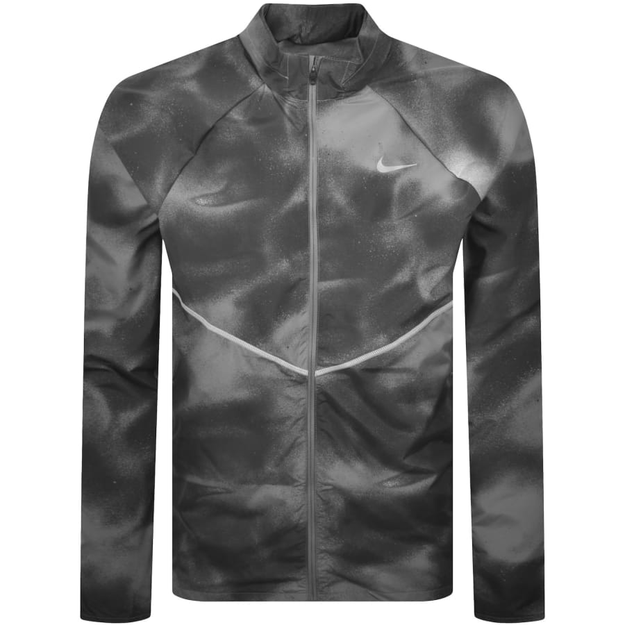 Image number 1 for Nike Running Miler Running Jacket Grey