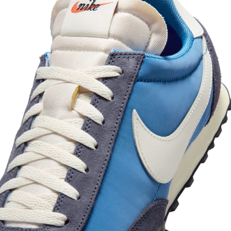 Image number 5 for Nike Waffle Racer Trainers Blue