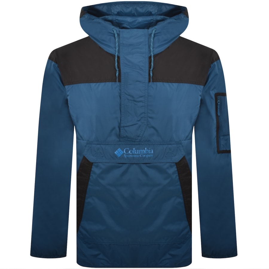 Image number 1 for Columbia Challenger Windbreaker Jacket Blue