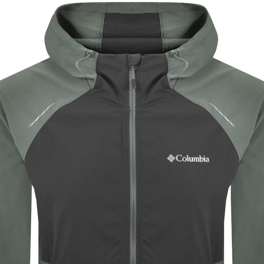 Image number 2 for Columbia Tech II Wind Jacket Grey