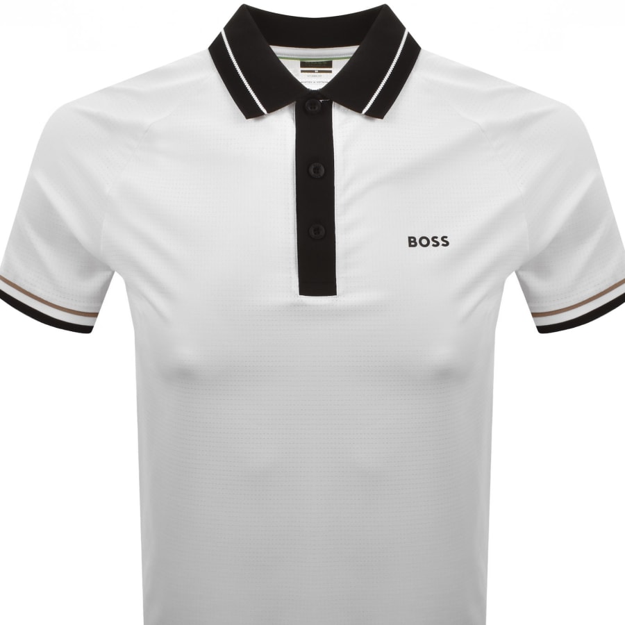 Image number 2 for BOSS PL TOC Court Polo T Shirt White
