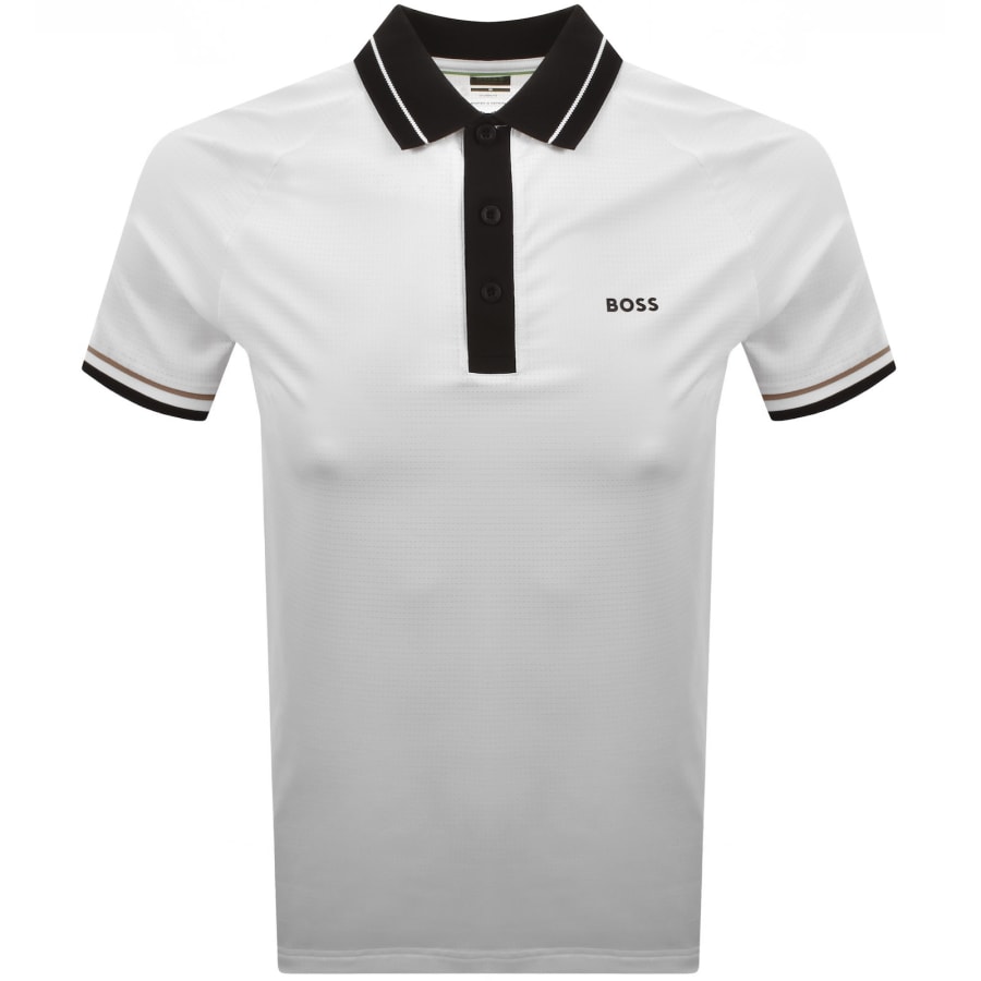 Image number 1 for BOSS PL TOC Court Polo T Shirt White