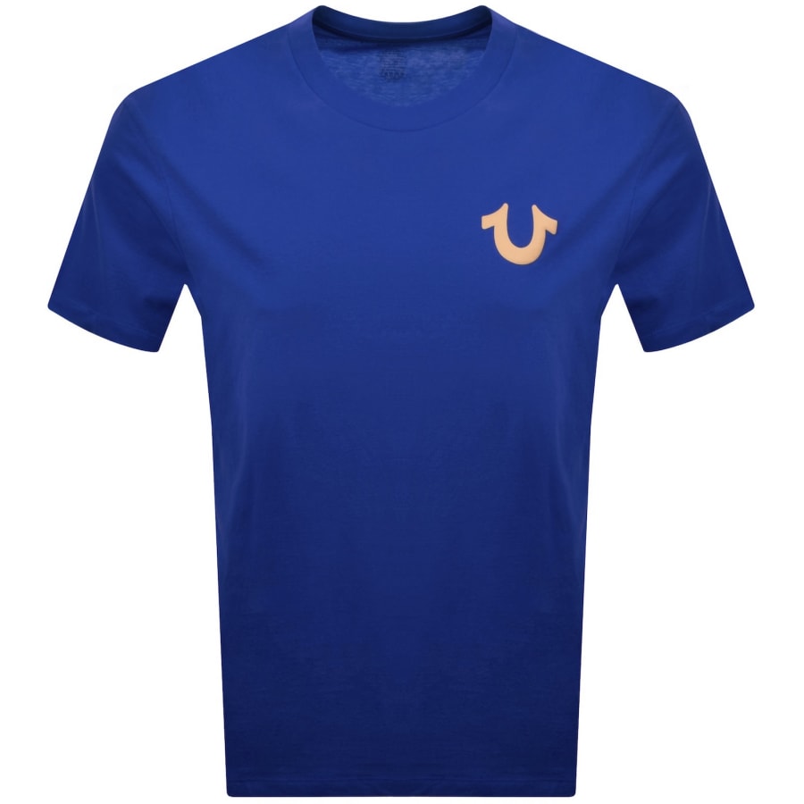 Image number 2 for True Religion Retro T Shirt Blue