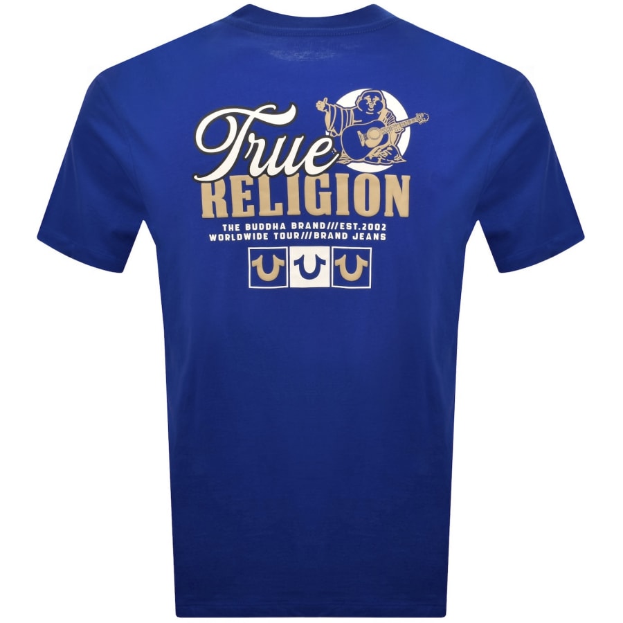 Image number 5 for True Religion Retro T Shirt Blue