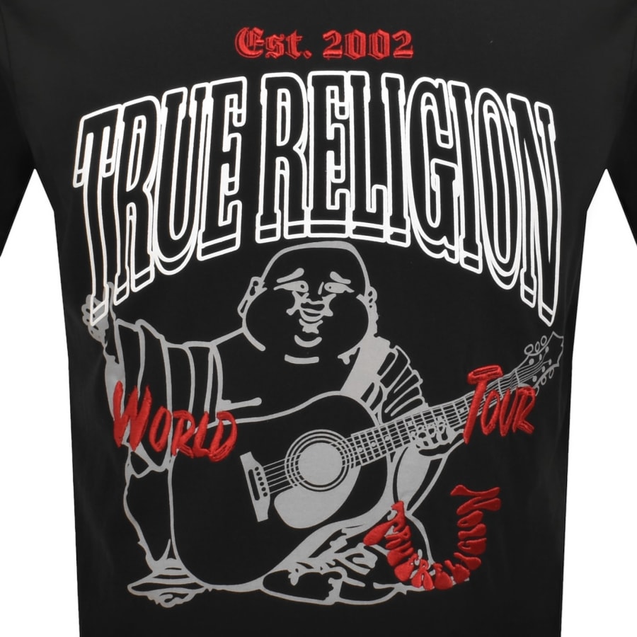 Image number 3 for True Religion Logo T Shirt Black
