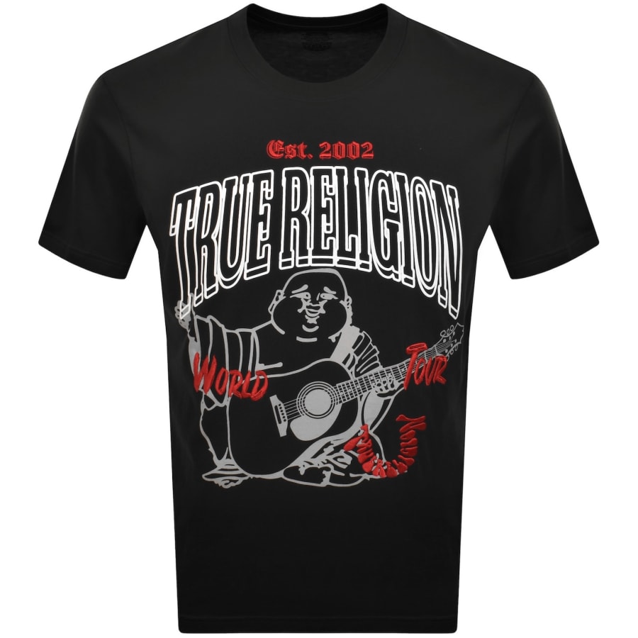 Image number 1 for True Religion Logo T Shirt Black