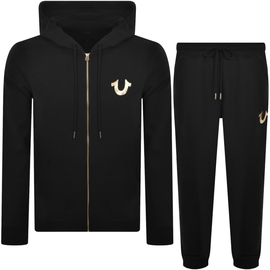 Image number 1 for True Religion Gold HS Active Set Black
