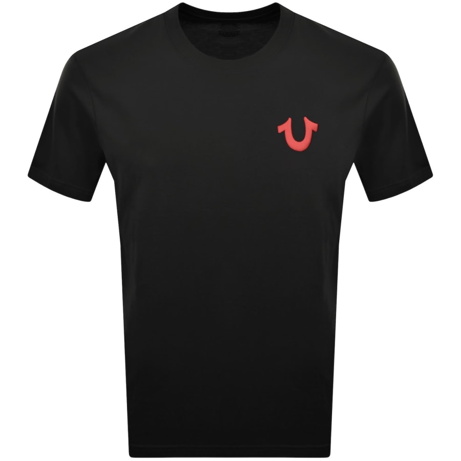 Image number 2 for True Religion Retro T Shirt Jet Black