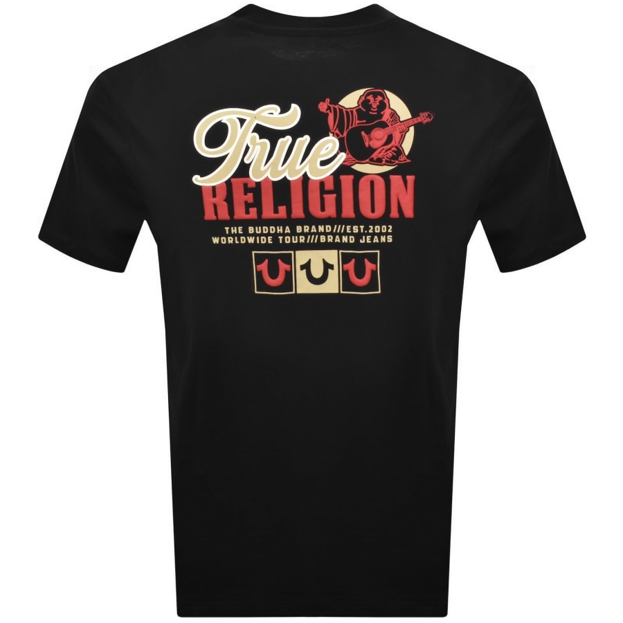 Image number 5 for True Religion Retro T Shirt Jet Black