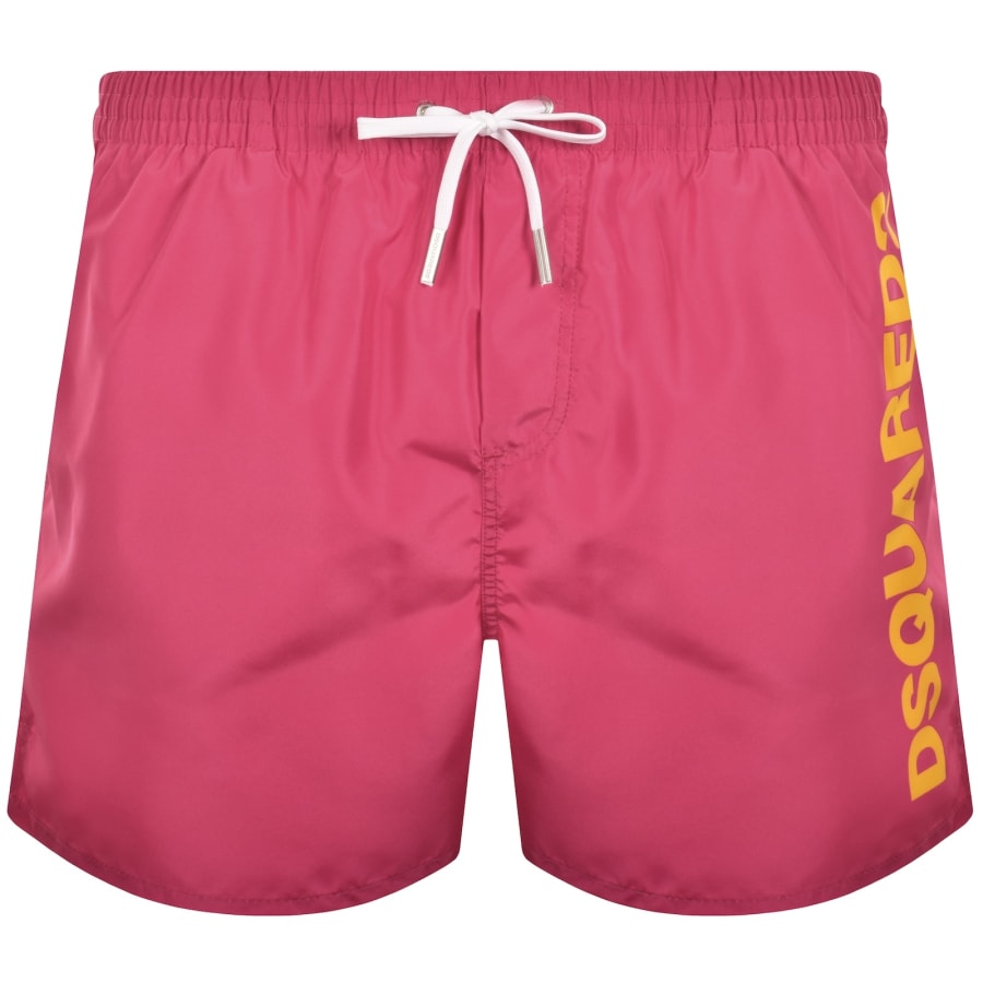 Image number 2 for DSQUARED2 Boxer Swim Shorts Pink