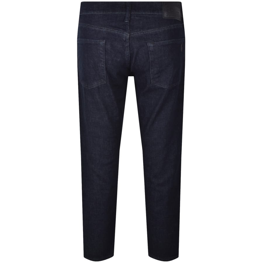 Image number 3 for Ralph Lauren Parkside Tapered Fit Dark Blue Jeans