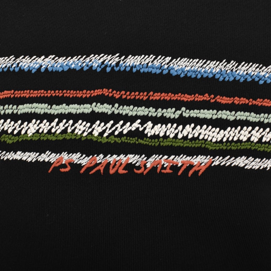 Image number 3 for Paul Smith Stripes Sweatshirt Black