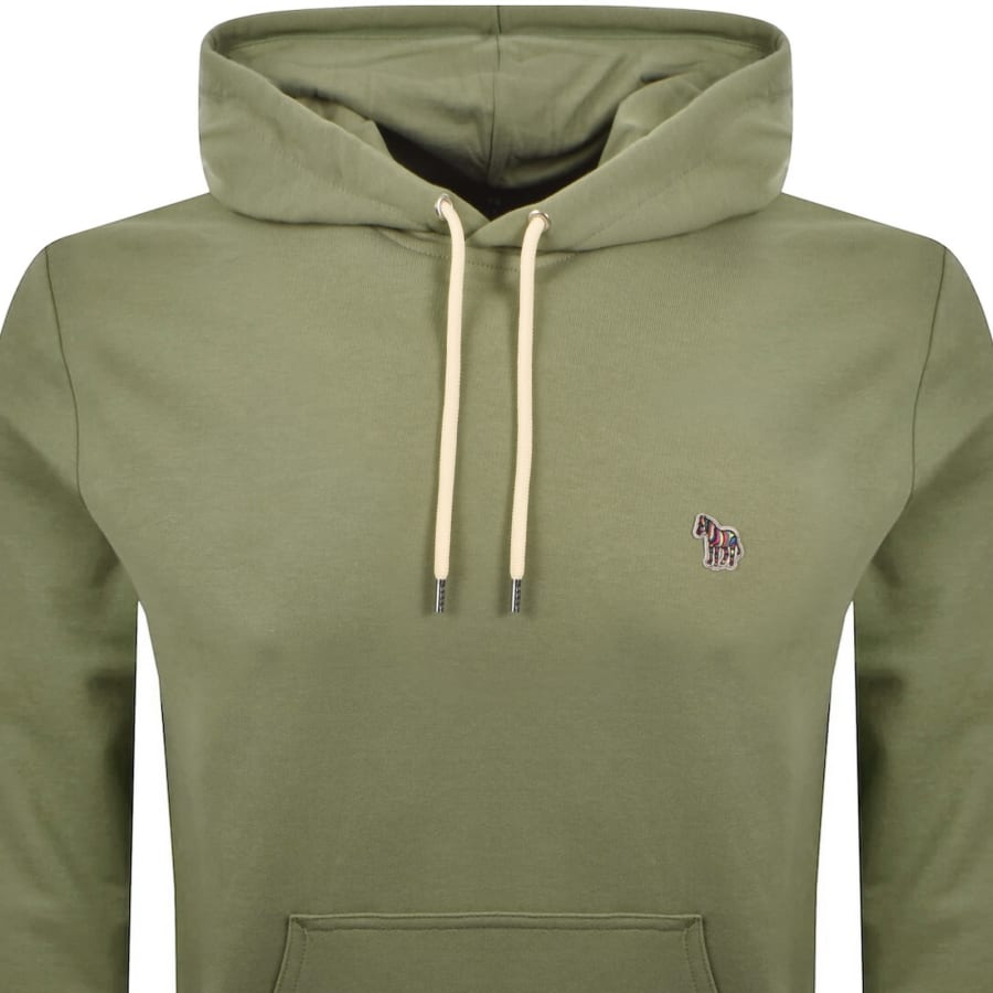 Image number 2 for Paul Smith Zebra Hoodie Green