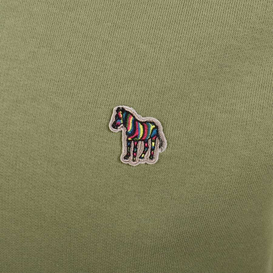 Image number 3 for Paul Smith Zebra Hoodie Green