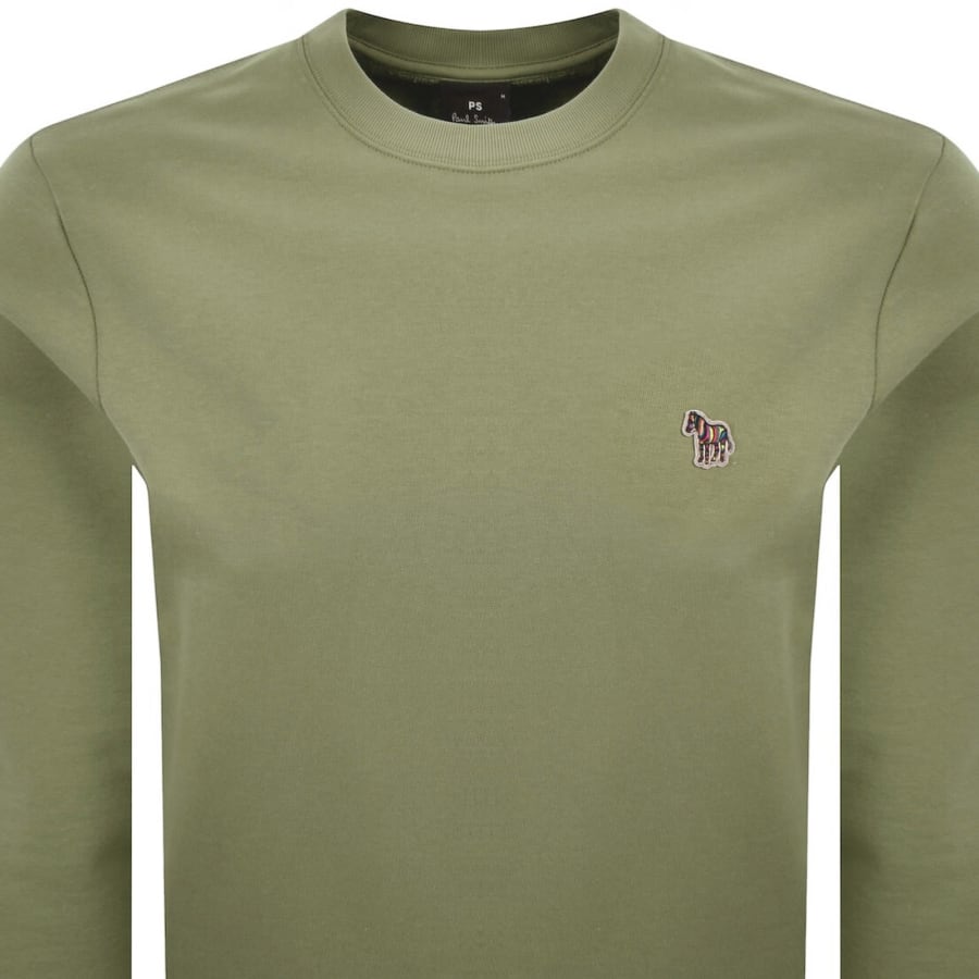 Image number 2 for Paul Smith Zebra Sweatshirt Green