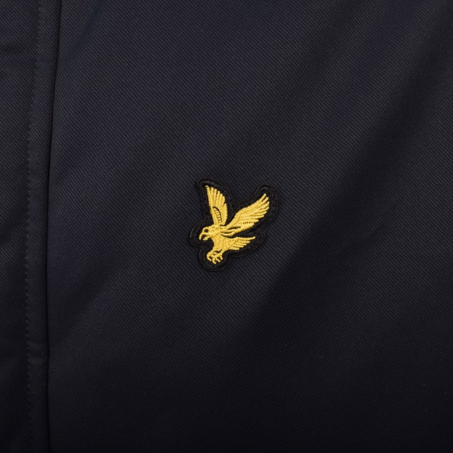 Image number 3 for Lyle And Scott Padded Fishtail Parka Dark Navy