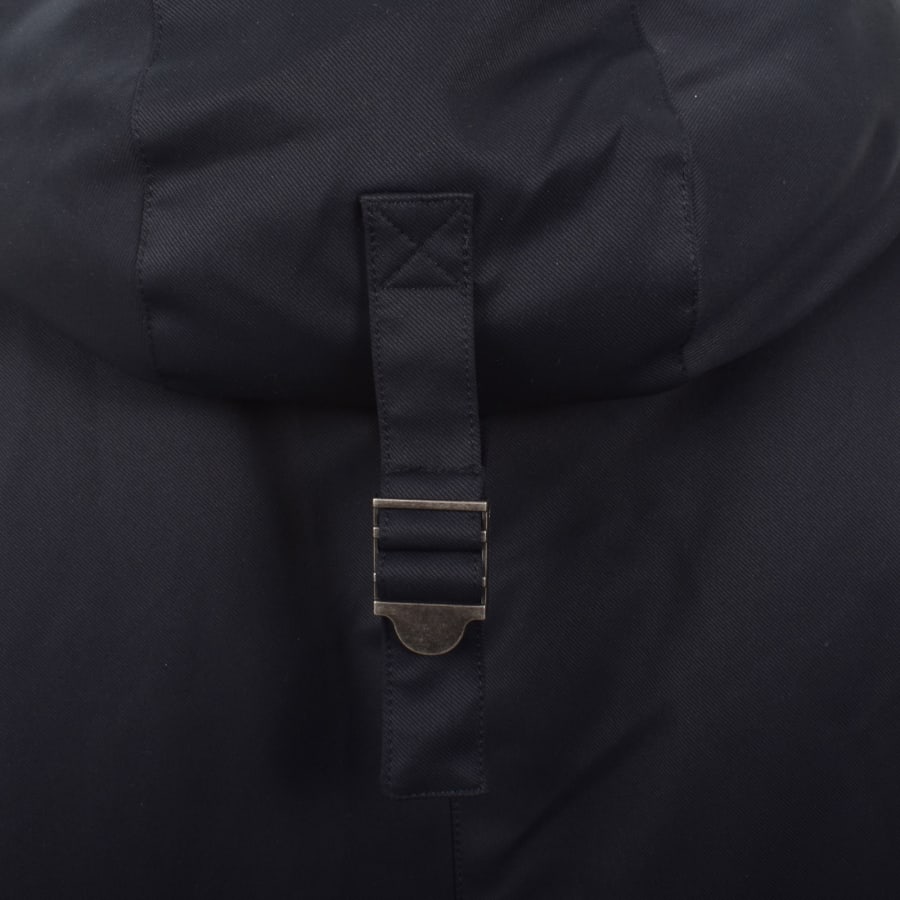Image number 5 for Lyle And Scott Padded Fishtail Parka Dark Navy